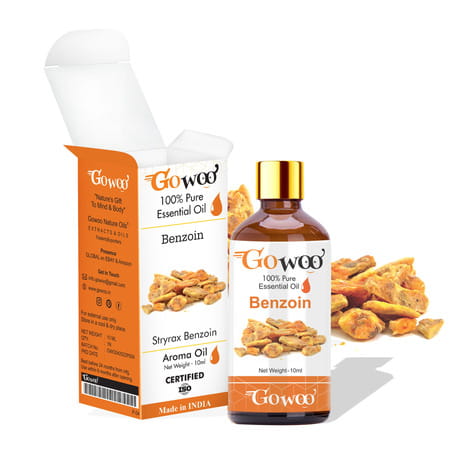 Pack Of 2 Benzoin Essential Oil And Neem Oil - 100% Pure & Natural Oil