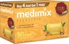Medimix Ayurvedic Turmeric And Argan Oil Bathing Soap - 125g (Buy 4get 1 Extra)
