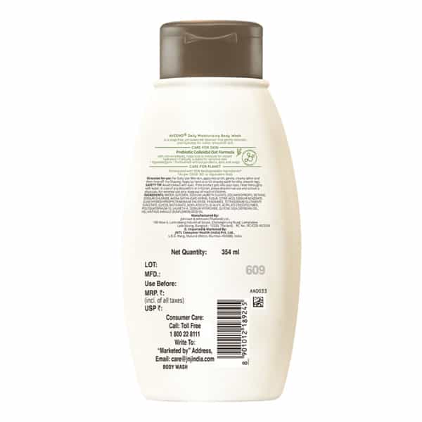 Aveeno Daily Moisturizing Body Wash Bottle Of 354Ml
