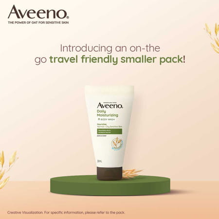 Aveeno Daily Moisturizing Body Wash Bottle Of 354ml