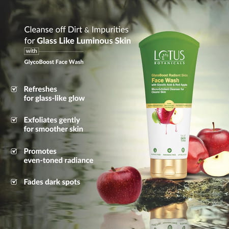 Lotus Botanicals Glycoboost Radiant Skin Face Wash 100G