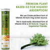 Naturyz 100% Plant Vitamin D3 K2 | Supports Stronger Immunity | Bone & Heart Health (15 Tablets)