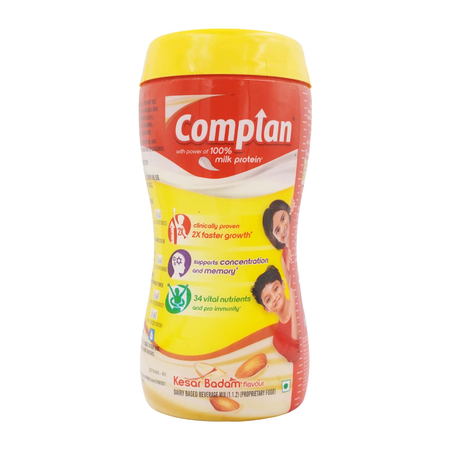 Complan Nutrition Drink Kesar Badam 500g Jar