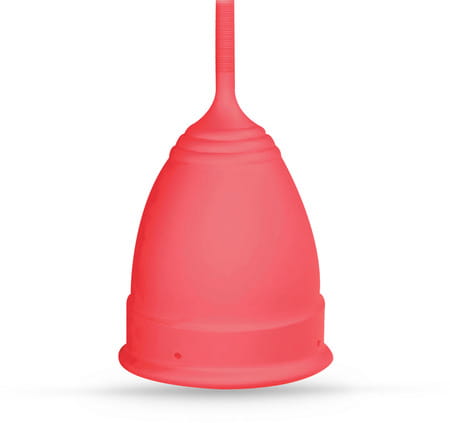 Sanfe Reusable Menstrual Cup With No Rashes Leakage Or Odor - Premium Design For Women - Medium