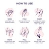 Sanfe Reusable Menstrual Cup With No Rashes Leakage Or Odor - Premium Design For Women - Medium