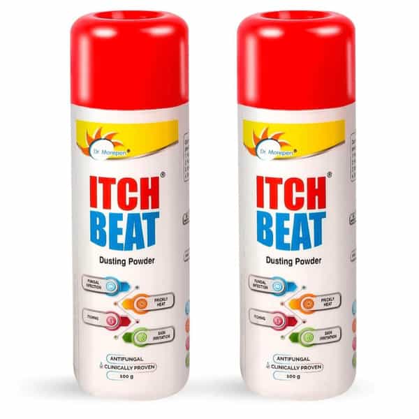 Dr. Morepen Itch Beat Antifungal | Dusting Powder | 100 Gm | Pack Of 2