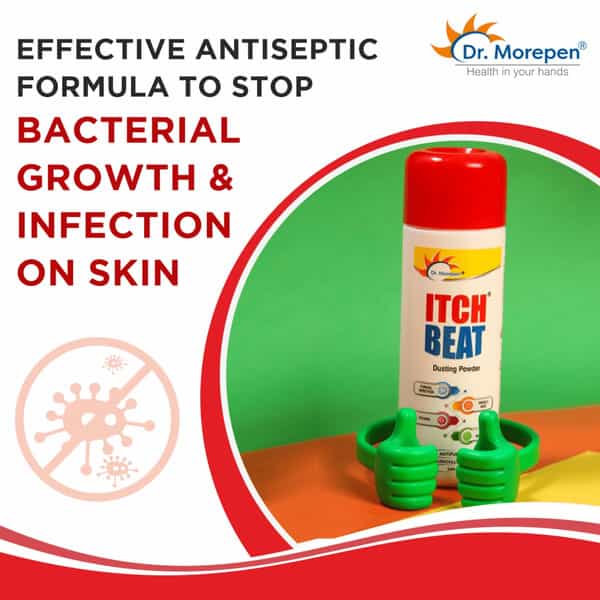 Dr. Morepen Itch Beat Antifungal | Dusting Powder | 100 Gm | Pack Of 2