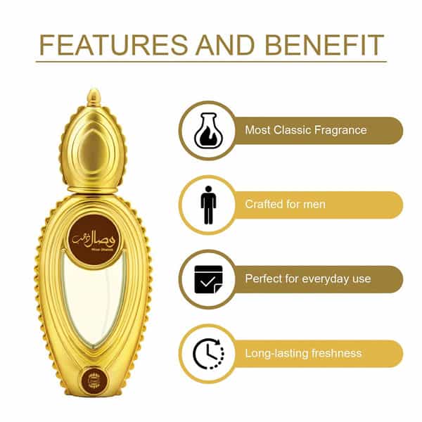 Ajmal Wisal Dhahab Edp 50Ml Perfume For Men And Carbon Edp 100Ml Perfume For Men