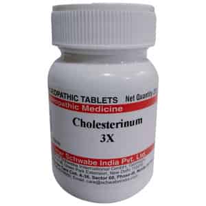 Dr. Willmar Schwabe India Cholesterinum Trituration Tablet 3x 20 No's