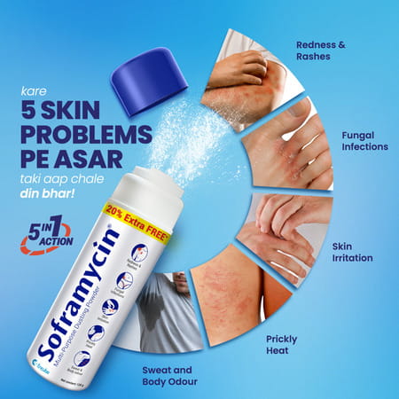 Soframycin Multi Purpose Dusting Powder 120 Gm