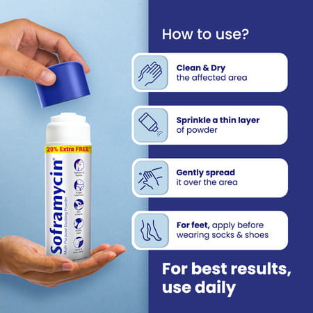Soframycin Multi Purpose Dusting Powder 120 Gm