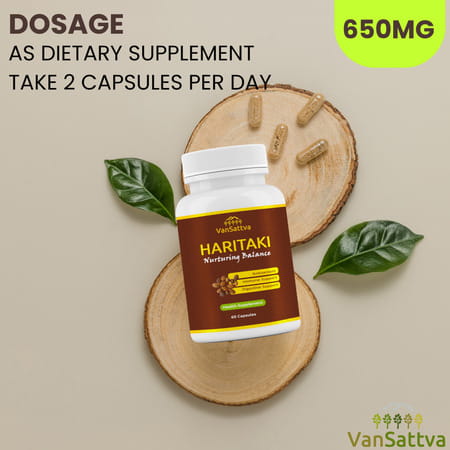 Vansattva Haritaki Capsule - 60n