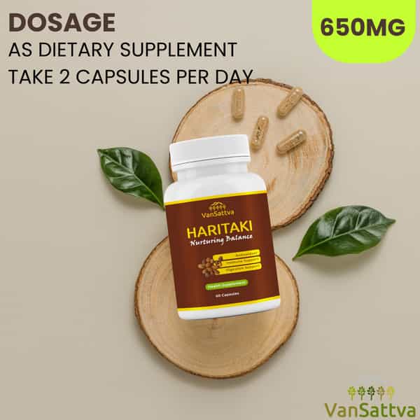 Vansattva Haritaki Capsule - 60N