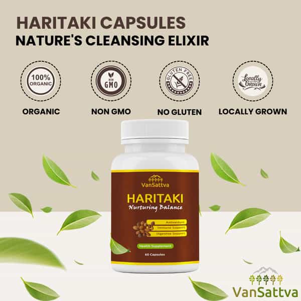 Vansattva Haritaki Capsule - 60N