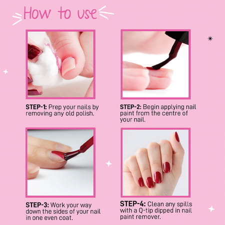 Myglamm Popxo Makeup Collection -Mini Nail Kit-Queenin'