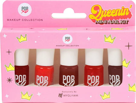 Myglamm Popxo Makeup Collection -Mini Nail Kit-Queenin'