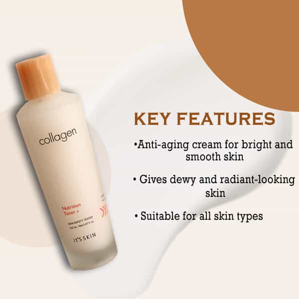 It's Skin Collagen Nutrition Toner - For Skin Haydration - Korean Skin Care 150Ml