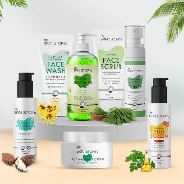 The Skin Story Moringa Face Massage Cream | 50G