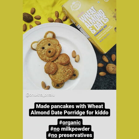 Early Foods Whole Wheat Almond & Date Porridge Mix 200g