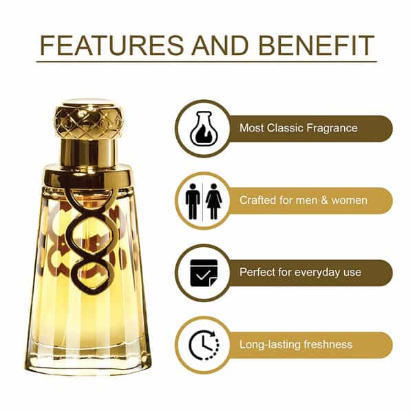 Ajmal Wisal Dhahab Edp 50Ml Perfume For Men And Khallab Edp Oudh 50Ml Perfume For Unisex