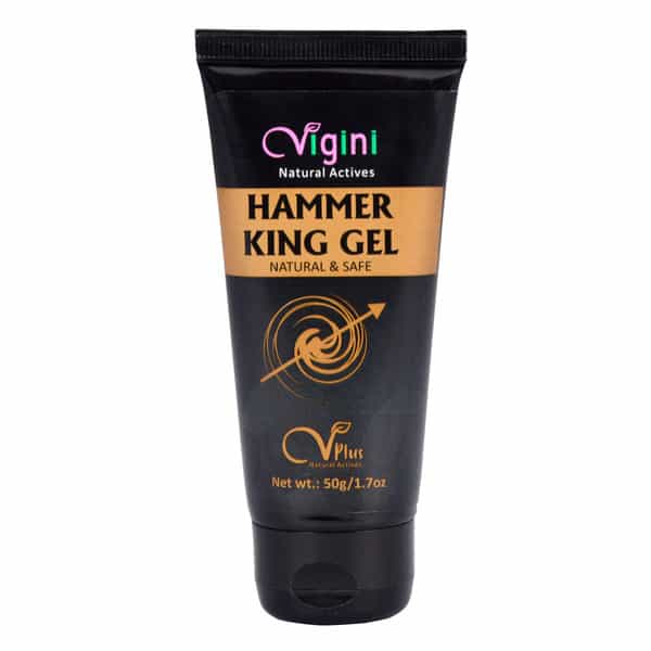 Vigini Hammer King Sexual Lubricants Lube Enhancer Massage Delay Cream Gel For Long Lasting Sex Men
