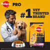 Pedigree Pro Mother & Pup Starter Large Breed | 10 Kg Dry Dog Food | Vet Trusted Brand (3-12 Weeks)