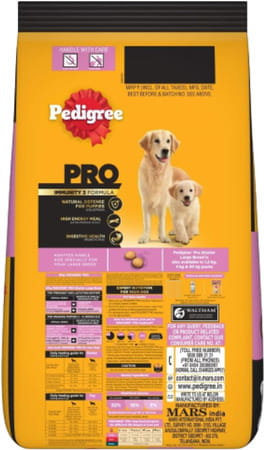 Pedigree Pro Mother & Pup Starter Large Breed | 10 Kg Dry Dog Food | Vet Trusted Brand (3-12 Weeks)