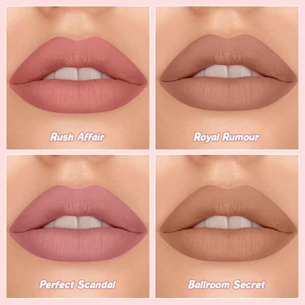 Tnw The Natural Wash Comfy Matte Liquid Lipstick 03 Perfect Scandal | Hydrating Matte 3 Ml