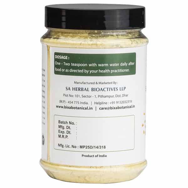 Bixa Botanical Methi Powder-For Hair & Skin Care | Increase Hemoglobin.& Metabolic Wellness(200G)