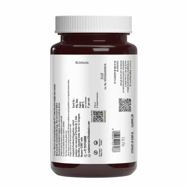 Truebasics Omega 3 Fish Oil | Triple Strength With 1150Mg Omega, 525Mg Epa & 375Mg Dha - 90 Capsules