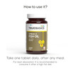 Truebasics Omega 3 Fish Oil | Triple Strength With 1150mg Omega, 525mg Epa & 375mg Dha - 90 Capsules