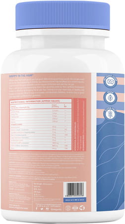 Zingavita Biotin Hair Gummies For Women Sugar Free 60 Veg Gummies