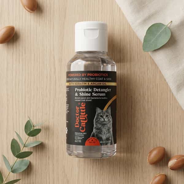 Doctor Catlittle Probiotic Cat Detangler & Shine Serum (50 Ml)
