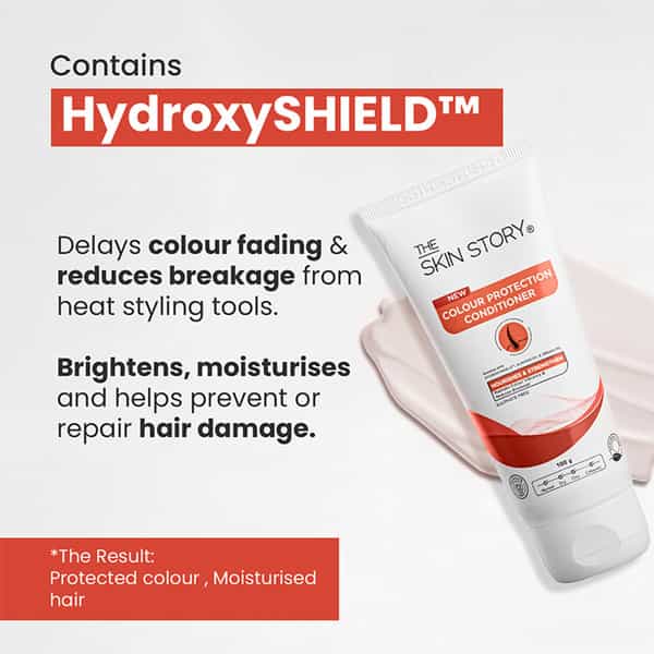 The Skin Story Colour Protection Conditioner Controls Frizz Adds Shine 100 Gm
