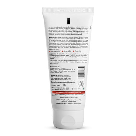 The Skin Story Colour Protection Conditioner Controls Frizz Adds Shine 100 Gm