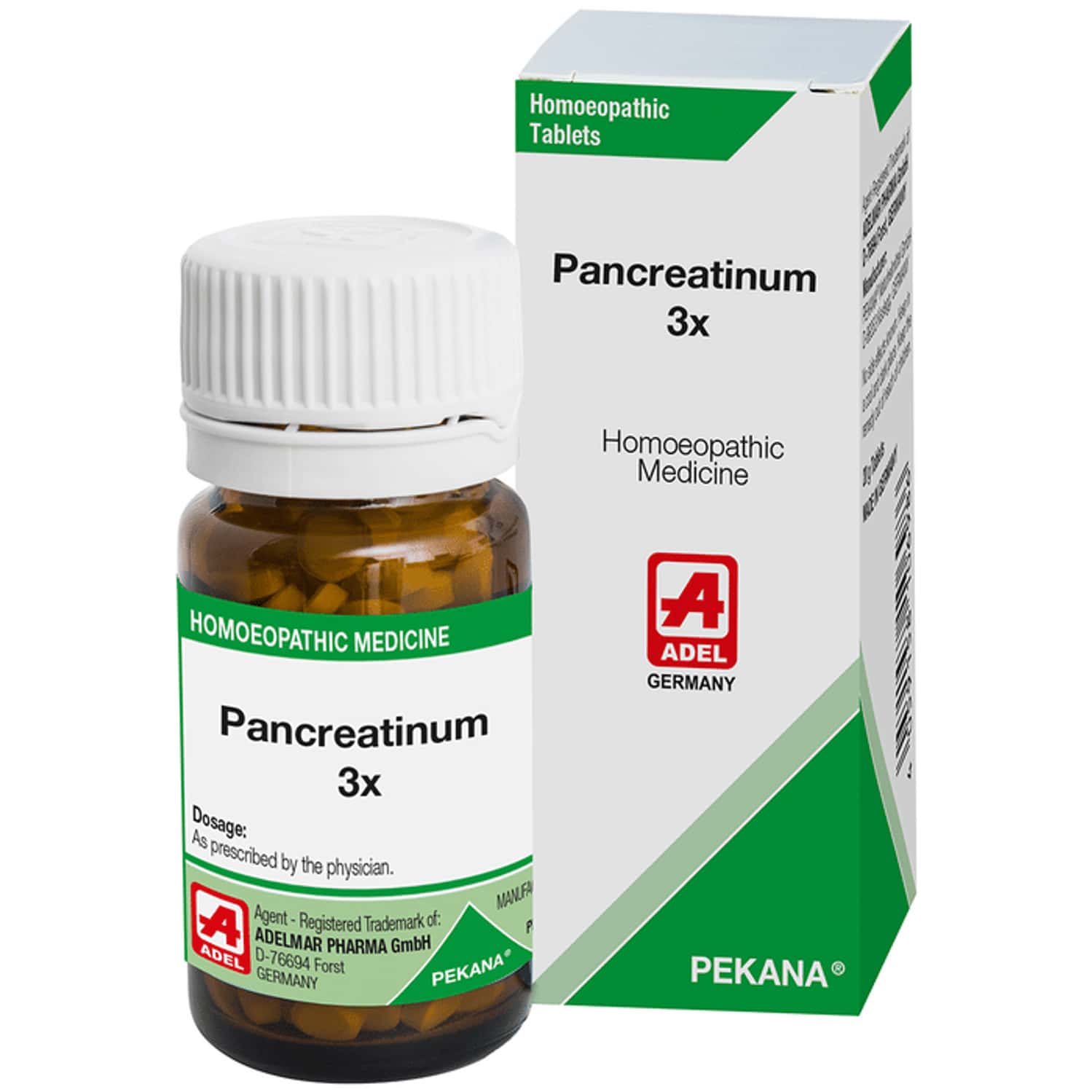 Adel Pancreatinum Trituration Tablet 3x 20 No's