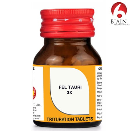 Bjain Fel Tauri Trituration Tablet 3x | 25gm