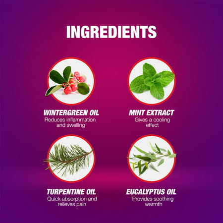 Moov Ointment 75 Gm | Suitable For Back Pain | Muscle Pain | Joint Pain | Knee Pain