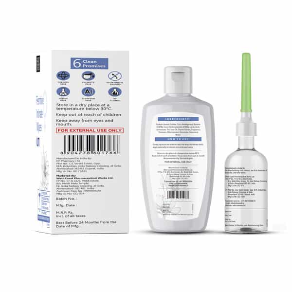 Sheneed Feminine Intimate Uti Relief Combo: Wwipes 10N | Relief Douche 122Ml | & Intimate Wash 100Ml