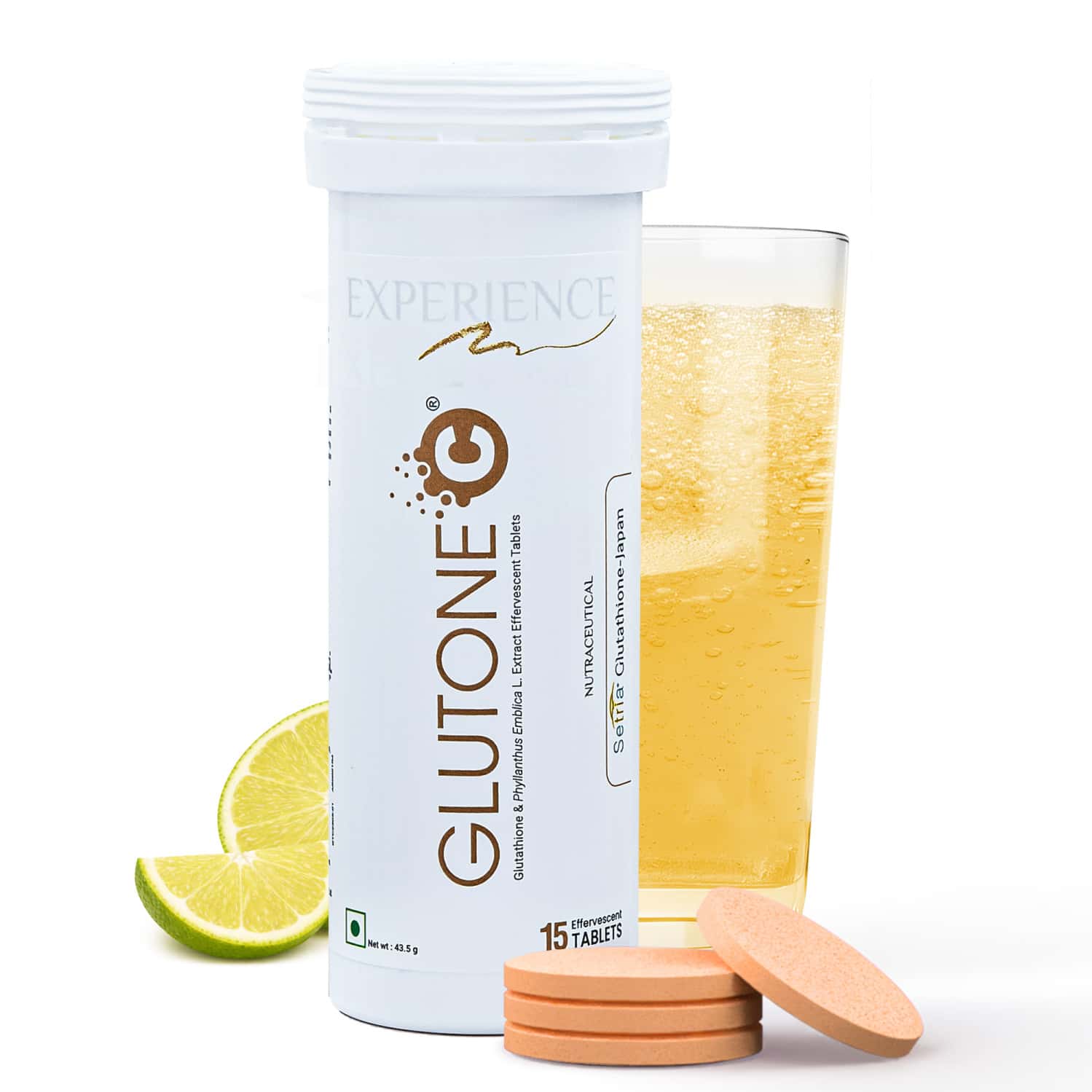 Glutone C Bottle Of 15 Effervescent Tablets