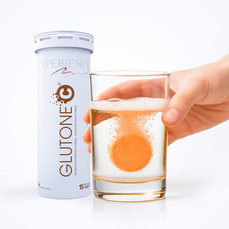 Glutone C Bottle Of 15 Effervescent Tablets