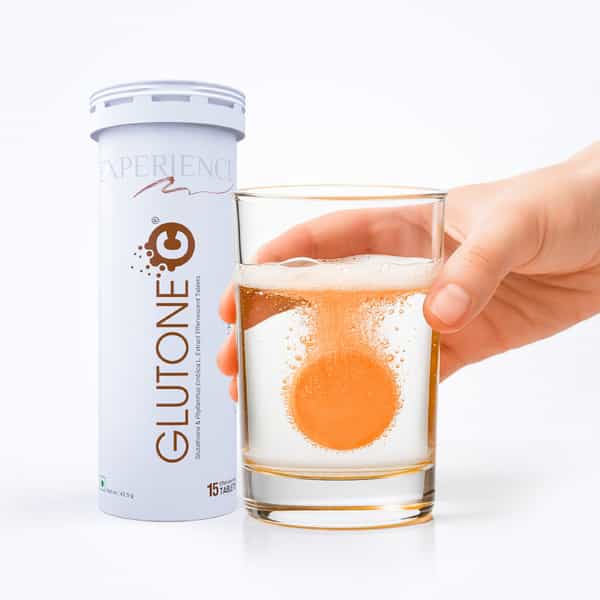 Glutone C Bottle Of 15 Effervescent Tablets