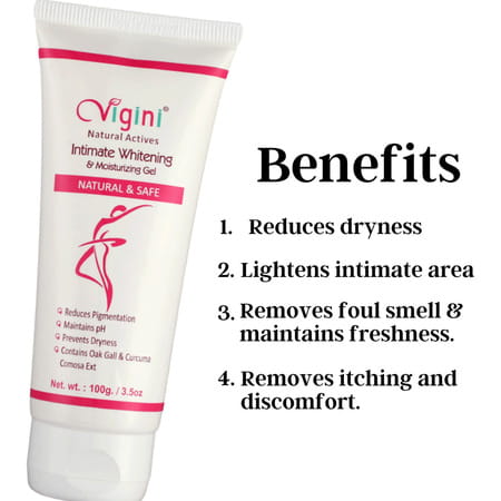 Vigini Vaginal Intimate Whitening Lubricant Vagina Hygiene | Cool Blue Sensual Massage Gel 200ml
