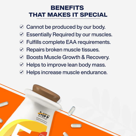 Myfitfuel Essential Amino Acids (3000 Mg) (180 Tablets) | All Essential Amino Acids