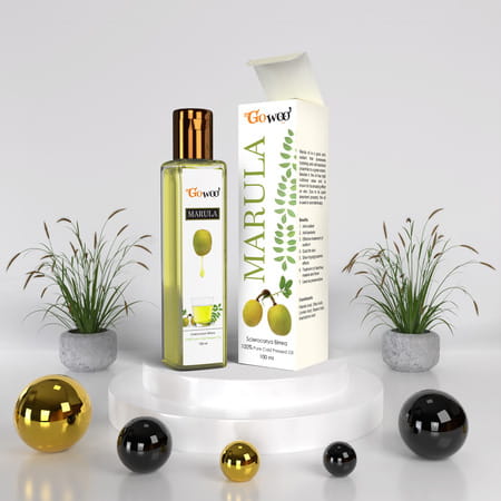 Pack Of 2 Thyme Essential Oil & Marula Carrier Oil - 100% Pure & Natural Oil