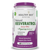 Healthyhey Nutrition Resveratrol Extract 98% Plus Bioperine - 60 Veg. Capsules