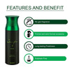 Ajmal Shiro Eau De Parfum 90Ml Perfume For Men And Sacrifice Ii For Him Deodorant 200Ml For Men