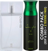 Ajmal Shiro Eau De Parfum 90Ml Perfume For Men And Sacrifice Ii For Him Deodorant 200Ml For Men