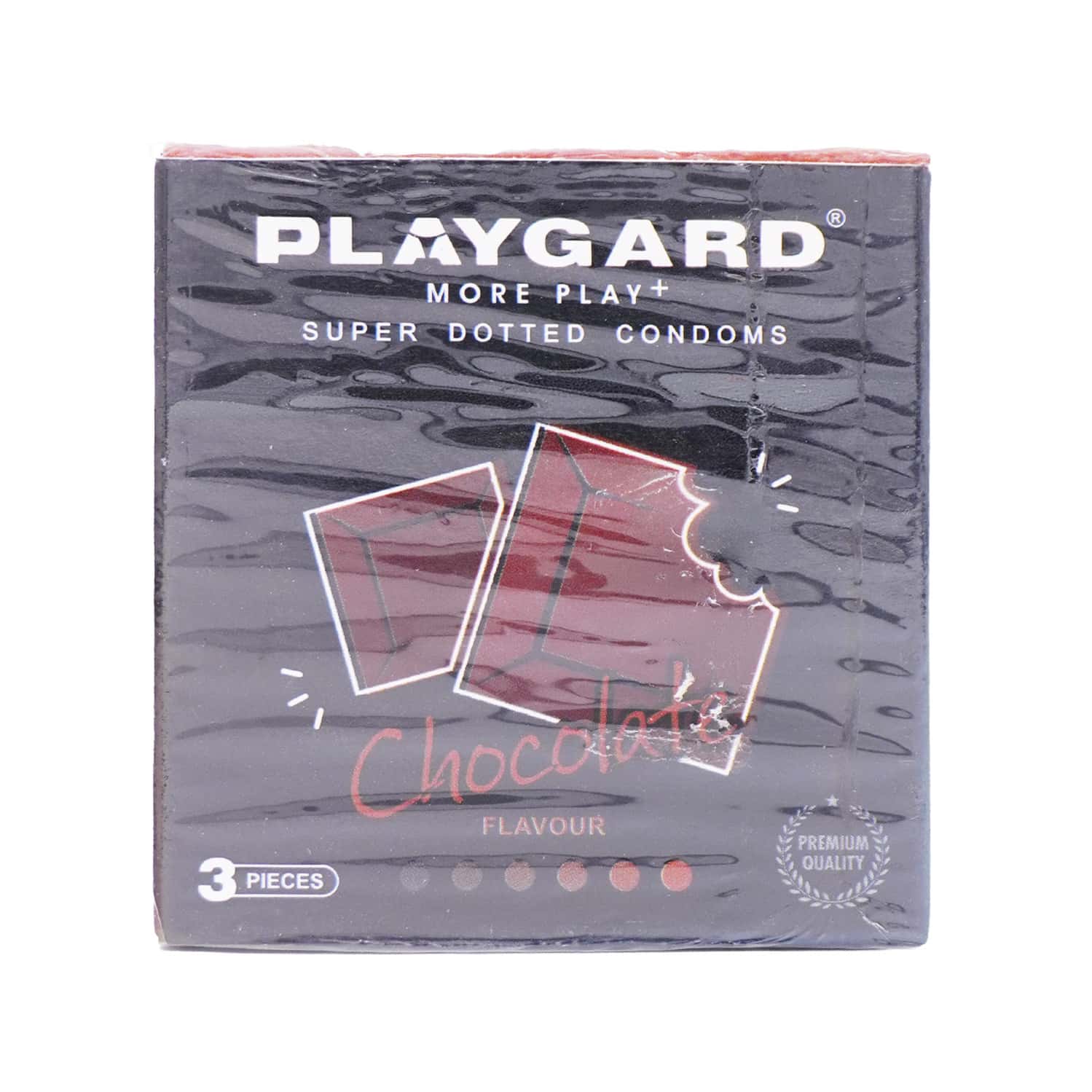 Playgard More Play Chocolate Condom 3 No's