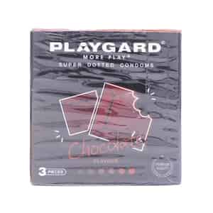 Playgard More Play Chocolate Condom 3 No's